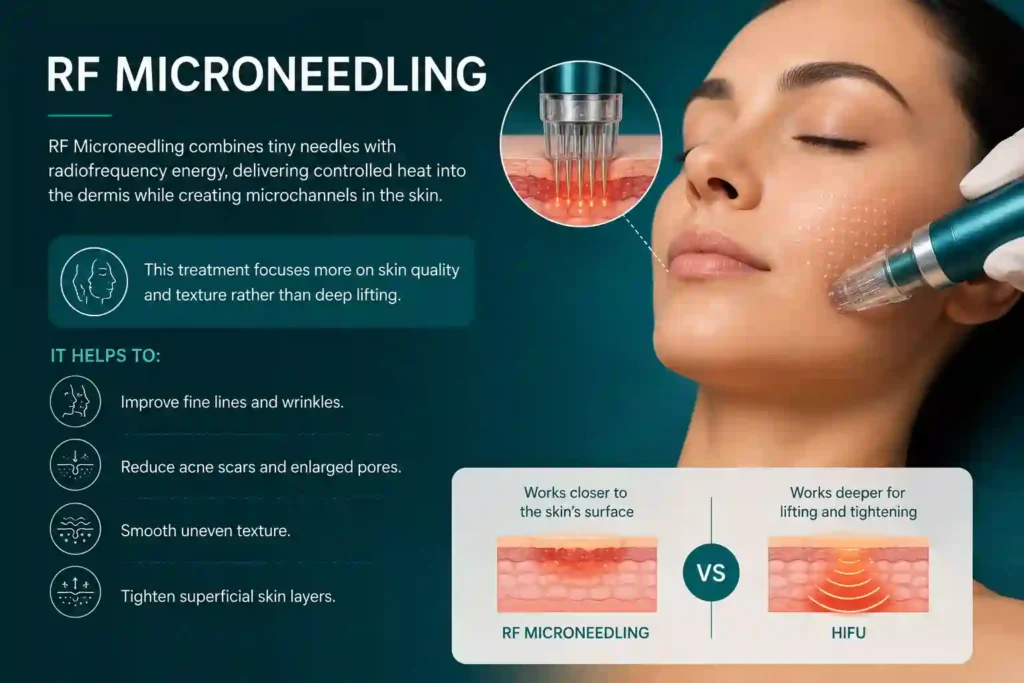 What Does RF Microneedling Do That HIFU Alone Cannot Peak Dale